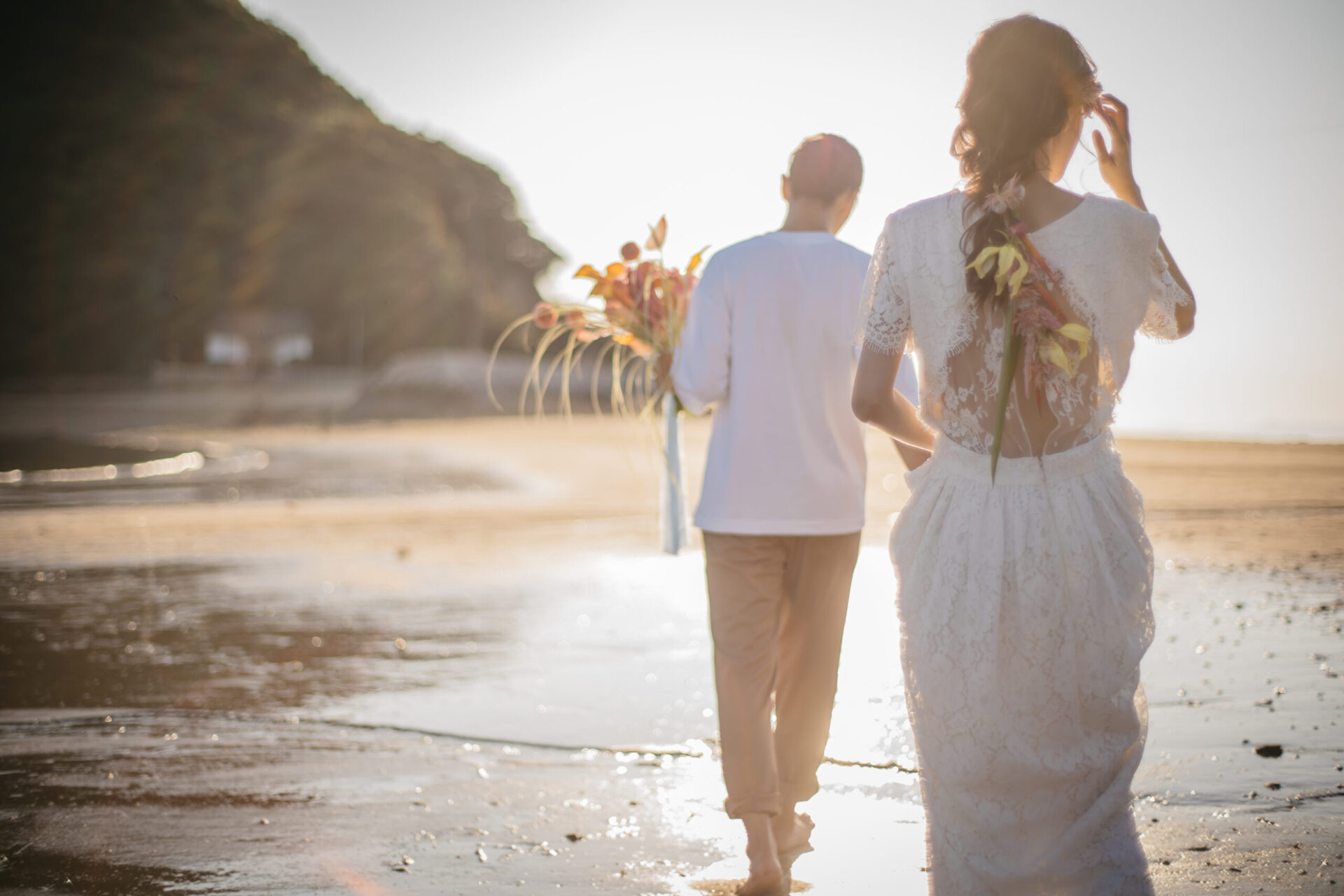 花ノ家族婚「家族でおこなう少人数での宿泊型結婚式」location : URASHIMA VILLAGE