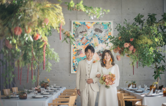 家族と旅する結婚式「花ノ家族婚」愛媛県松山市にて。会場は瀬戸内リトリート青凪