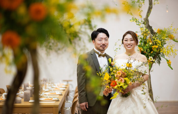 三重のカフェレストランでのオリジナルウエディングを花ノ結婚式屋でプロデュース